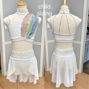 White rainbow lyrical CS